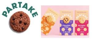 partake foos logo and product